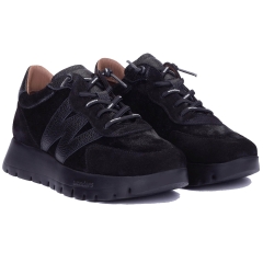 Sneakersy damskie Wonders A-24111 TREND NEGRO
