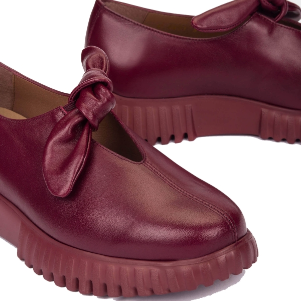 Półbuty damskie Wonders A-4421 VELVET VINO
