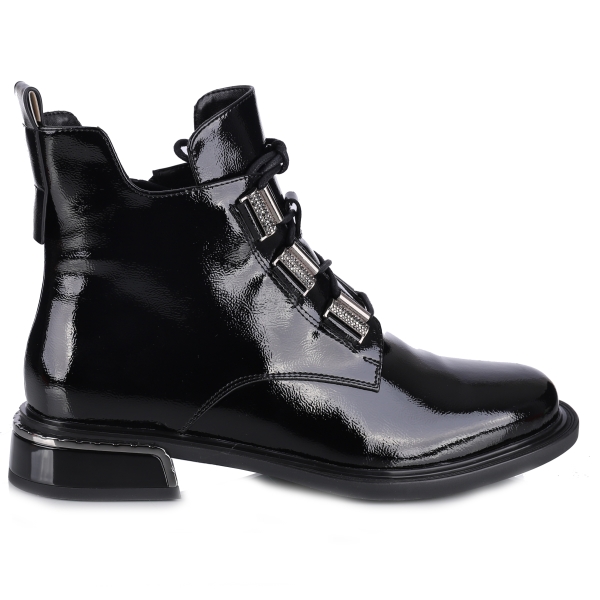 Botki damskie Loretta Vitale C9699 BLACK PATENT