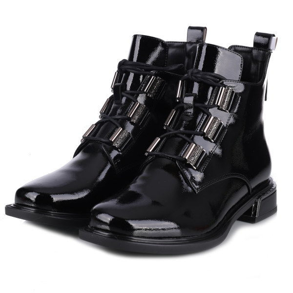Botki damskie Loretta Vitale C9699 BLACK PATENT