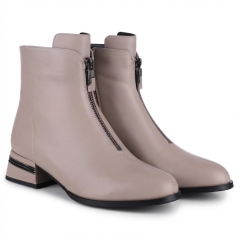 Botki damskie Loretta Vitale C96124 APRICOT LEATHER