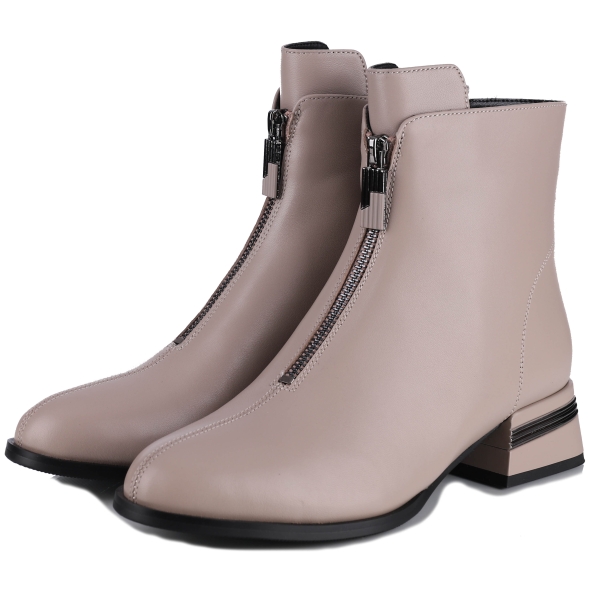 Botki damskie Loretta Vitale C96124 APRICOT LEATHER