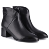 Botki damskie Loretta Vitale C96109 BLACK LEATHER