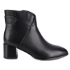 Botki damskie Loretta Vitale C96109 BLACK LEATHER