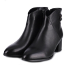 Botki damskie Loretta Vitale C96109 BLACK LEATHER