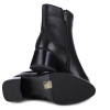 Botki damskie Loretta Vitale C96107 BLACK LEATHER