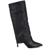 2w1 Kozaki botki damskie Bombonella 1T 277 1210 PLUS BLACK FLOTTER