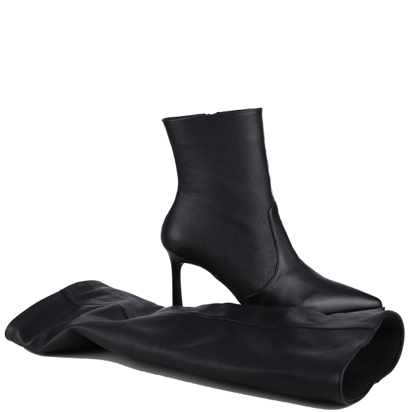 2w1 Kozaki botki damskie Bombonella 1T 277 1210 PLUS BLACK FLOTTER