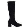 Kozaki damskie Bombonella 1T 255 23000 BLACK SUEDE