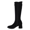 Kozaki damskie Bombonella 1T 255 23000 BLACK SUEDE
