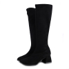 Kozaki damskie Bombonella 1T 255 23000 BLACK SUEDE