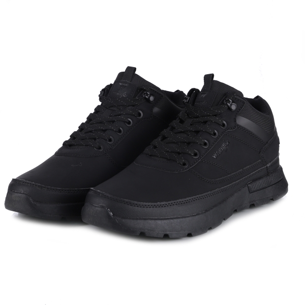 Sneakersy męskie Wrangler 20263027.11A TRIPLE BLACK