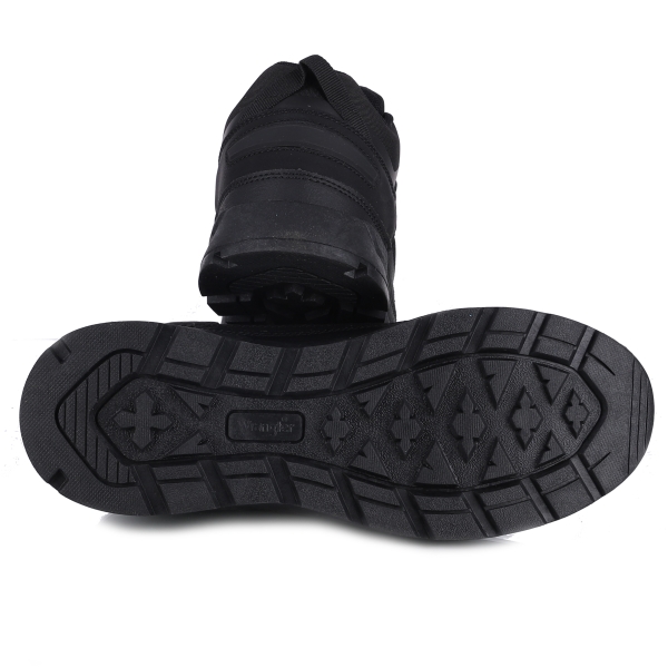 Sneakersy męskie Wrangler 20263027.11A TRIPLE BLACK