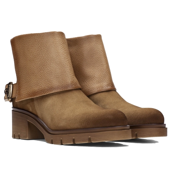 Botki damskie Hispanitas HI265064 VELOUR-I26 HONEY