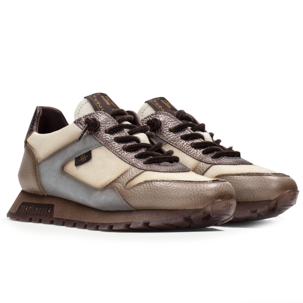 Sneakersy damskie Hispanitas CHI265095 C001 BOLERO-I26 CASTORO
