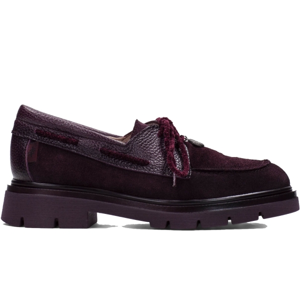 Półbuty damskie Hispanitas HI265185 C001 VELOUR-I26 BORDO