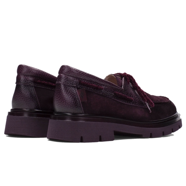 Półbuty damskie Hispanitas HI265185 C001 VELOUR-I26 BORDO