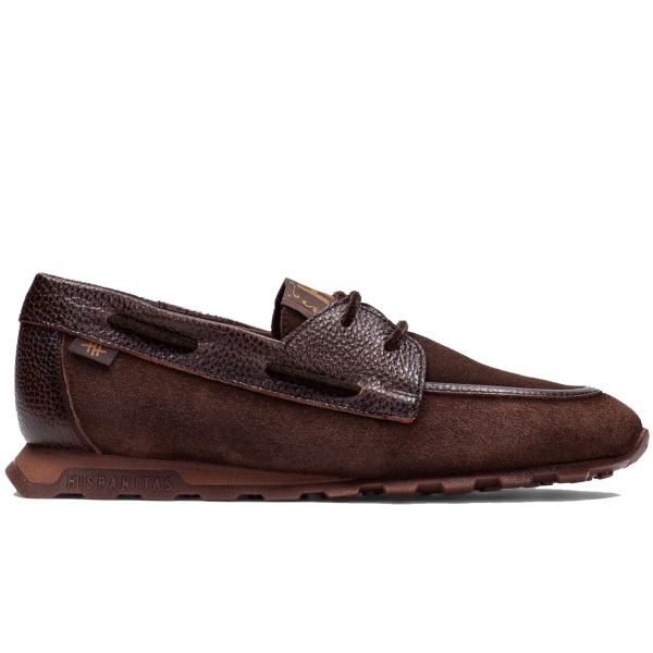 Półbuty damskie Hispanitas HI264908 C002 VELOUR-I26 ESPRESSO
