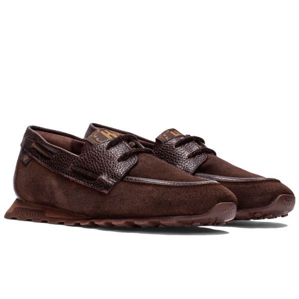 Półbuty damskie Hispanitas HI264908 C002 VELOUR-I26 ESPRESSO