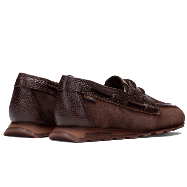 Półbuty damskie Hispanitas HI264908 C002 VELOUR-I26 ESPRESSO