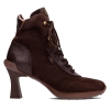 Botki damskie Hispanitas HI265145 C003 VELOUR-I26 ESPRESSO