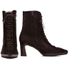 Botki damskie Hispanitas HI265227 C017 VELOUR-I26 ESPERSSO