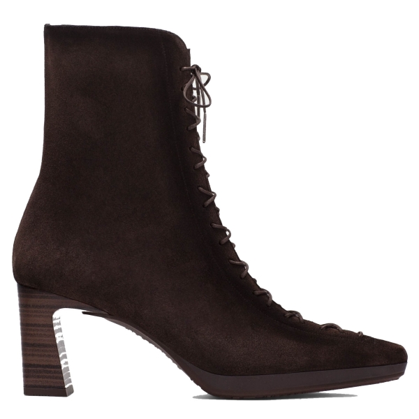 Botki damskie Hispanitas HI265227 C017 VELOUR-I26 ESPERSSO
