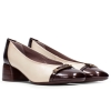 Czółenka damskie Hispanitas BHI264922 C001 ROCK-I26 ESPRESSO