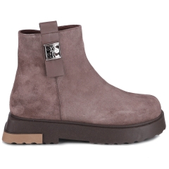 Botki damskie Bombonella 8T G306 1348 VZN SUET-VZN