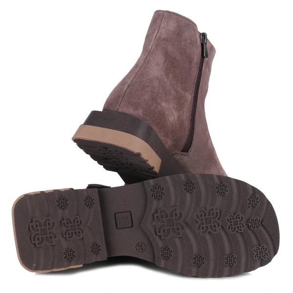 Botki damskie Bombonella 8T G306 1348 VZN SUET-VZN
