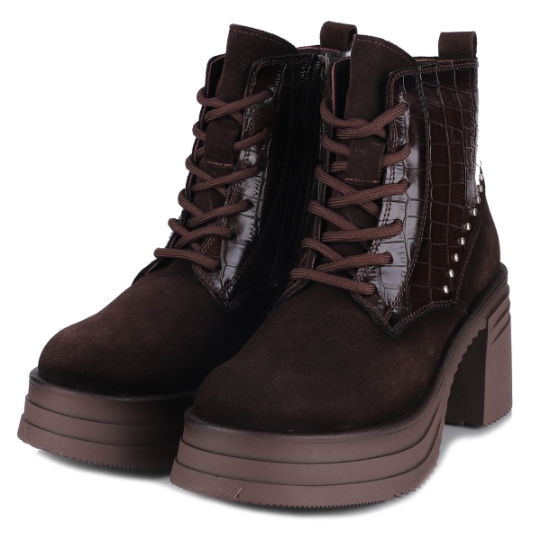 Botki damskie Bombonella 8T G235 K26-4040 KAHVE