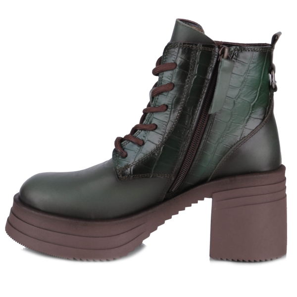 Botki damskie Bombonella 8T G235 K26-4040 HAKI FBR-HAKI