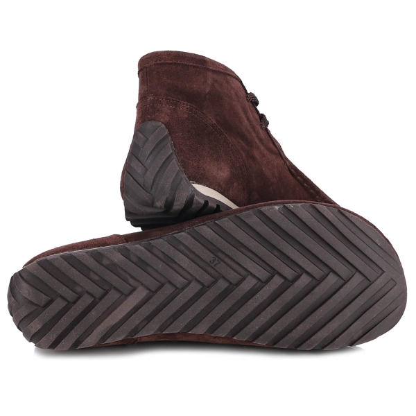 Botki damskie Bombonella 8T P226 715-1 KAHVE SUET