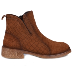Botki damskie Bombonella 8T G235 K26-4028 TABA SUET
