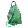 Vera Pelle MIK 114 plecak damski skórzany zielony
