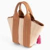 PEPE Moll 241351 PALMA NATURAL/FUCHSIA torebka damska