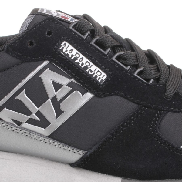 Sneakersy Napapijri Vicky NA4F2J BLACK damskie czarne NAPAPIJRI Vicky NP0A4F2J Black 411