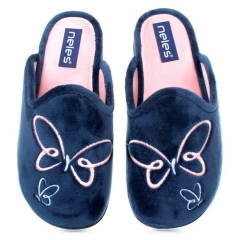 Pantofle damskie Neles N81-4124 MARINO/ROSA