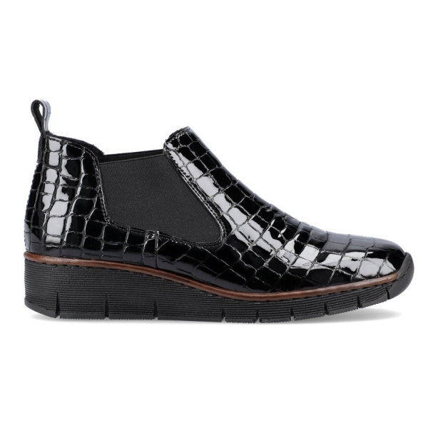 Sztyblety damskie Rieker 53794-01 BLACK