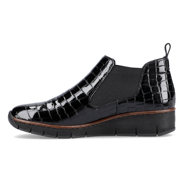 Sztyblety damskie Rieker 53794-01 BLACK