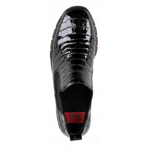 Sztyblety damskie Rieker 53794-01 BLACK