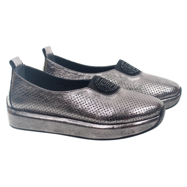 Sneakersy damskie Bombonella 9T-0040.11157 SILVER GREY