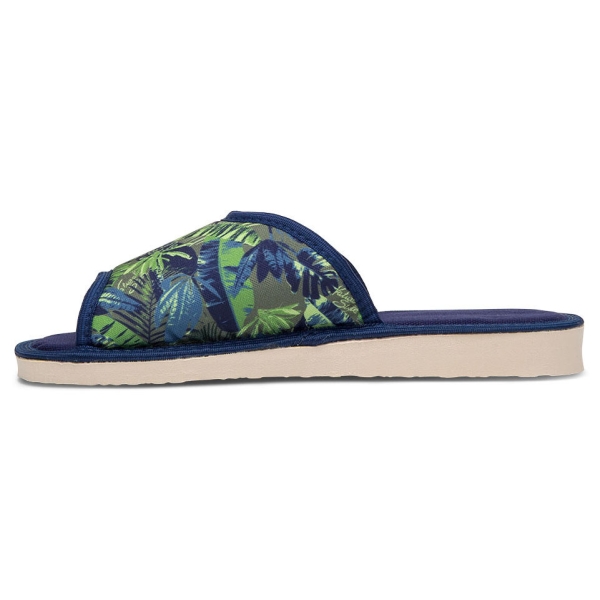 Pantofle damskie Meteor (Natural Style) NS-064 zielone