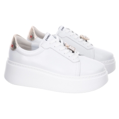 Sneakersy damskie CheBello 4060-059-335-PSK-S251 biały