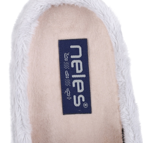 Pantofle damskie Neles S45-16324 GRIS