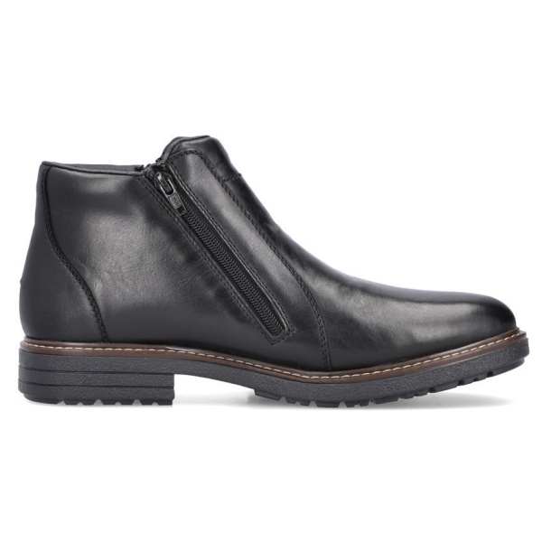 Trzewiki męskie wodoodporne Rieker 33160-00 BLACK