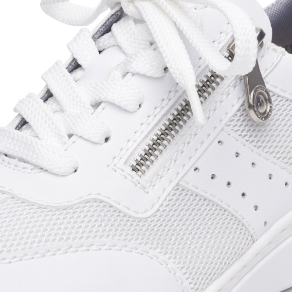 Sneakersy damskie Rieker M0100-80 WHITE
