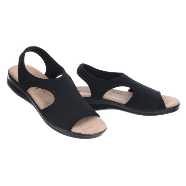 Sandały damskie zdrowotne Sanital Flex 8024.17 BLACK