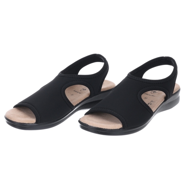 Sandały damskie zdrowotne Sanital Flex 8024.17 BLACK
