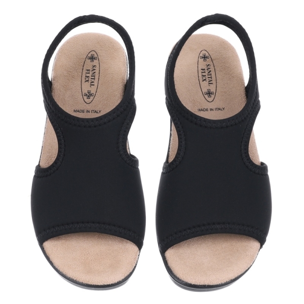 Sandały damskie zdrowotne Sanital Flex 8024.17 BLACK